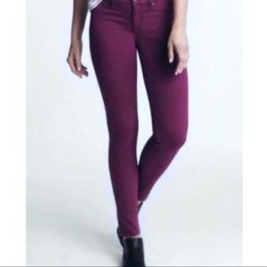 Lila Ryan petite skinny jegging Color: Port wine